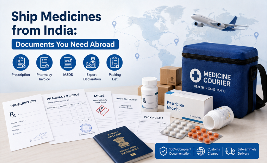 What Documents Are Required to Ship Medicines from India Internationally?