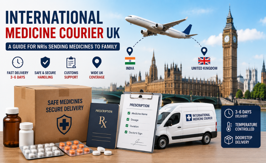 International Medicine Courier UK: A Guide for NRIs Sending Medicines to Family