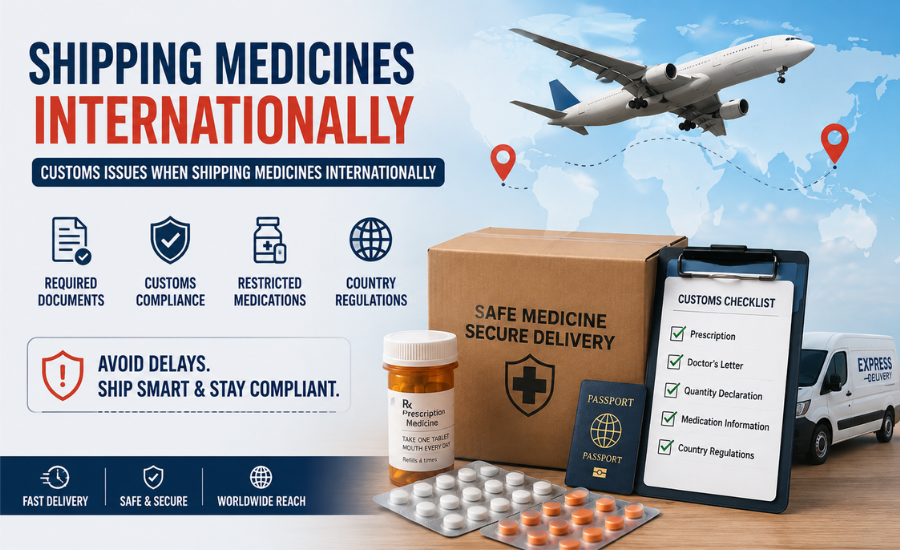 Common Customs Issues When Shipping Medicines Internationally