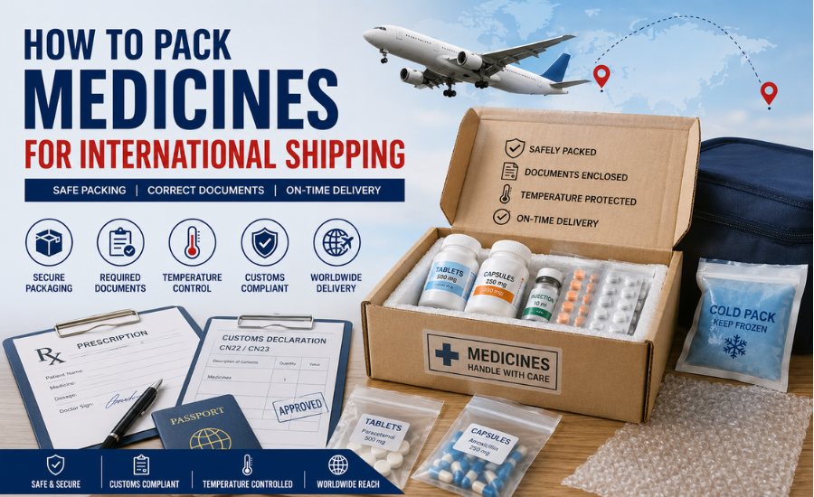 How to Pack Medicines for International Shipping