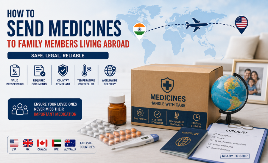 How to Send Medicines to Family Members Living Abroad